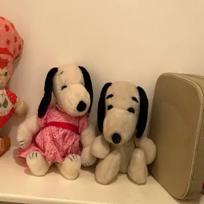 Vintage Snoopy, Mrs Snoopy And Strawberry Shortcake Plush