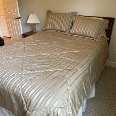 Modern Wood Queen Bed