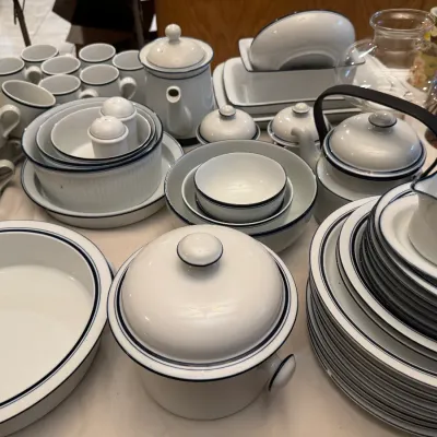 dansk bistro concerto allegro blue dishes