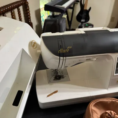 baby lock sewing machine with all the parts ellure plus