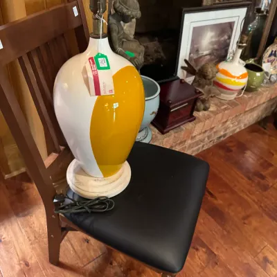 mcm 1970s lamps no shades from california