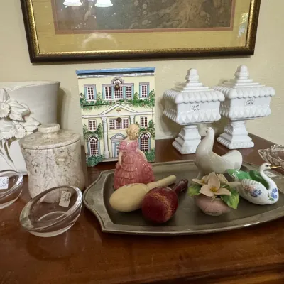 porcelain from canada spain england milk glass