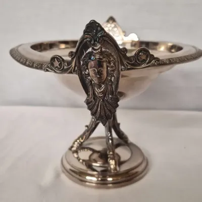 Antique Victorian Wilcox Silver Plated Centerpiece 