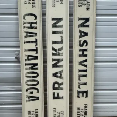Large Signs for Cities - Nashville, Chattanooga & Franklin
