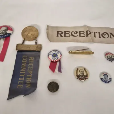 Vintage Pins And Ribbons