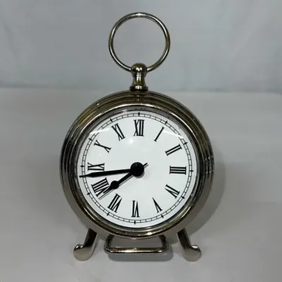 Pottery Barn Pocket Watch Clock with Stand