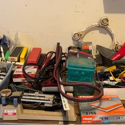 Huge Mystery Lot Of Garage Items