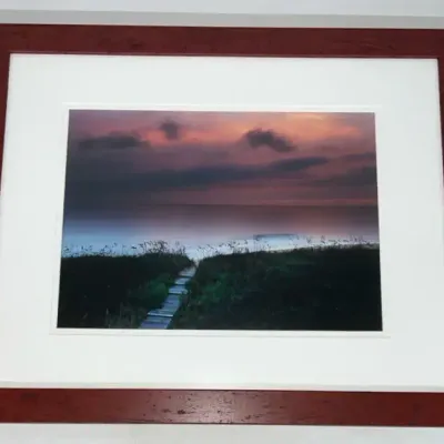 Framed “Morning Toward Dusk” Signed/numbered by Paul Grecian