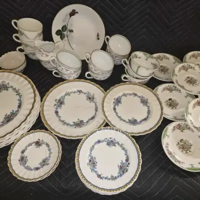 Copeland Spode, Swinnerton's Nestor And Two Other Patterened Mixed Lot
