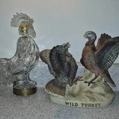 Vintage Alcohol Battles, A. Hardy & Wild Turkey
