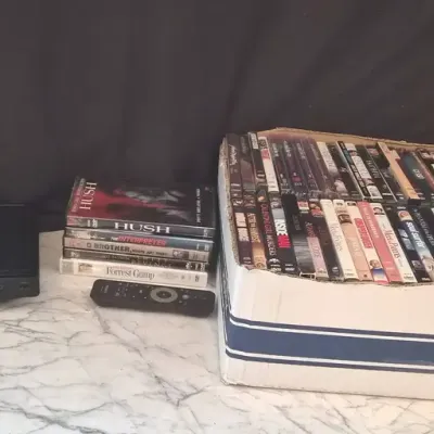 Philips DVD Player And DVDs
