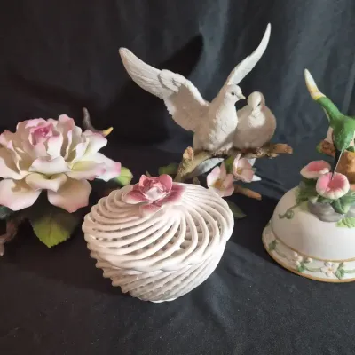 Birds And Flowers