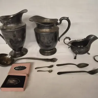 Vintage Assorted Silver Plated Pieces