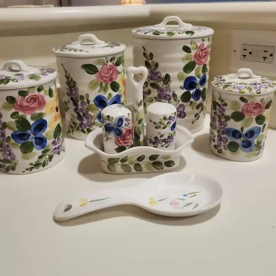 Floral Kitchen Set