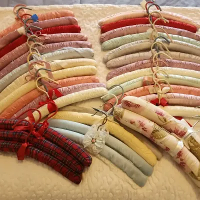Vintage Satin And Padded Hanger Assortment