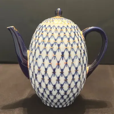 Lomonosov Imperial Porcelain Coffee Pot #1
