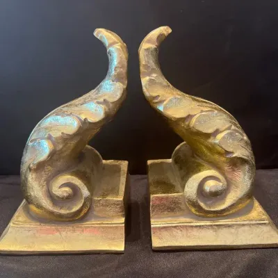 Leaf Bookends