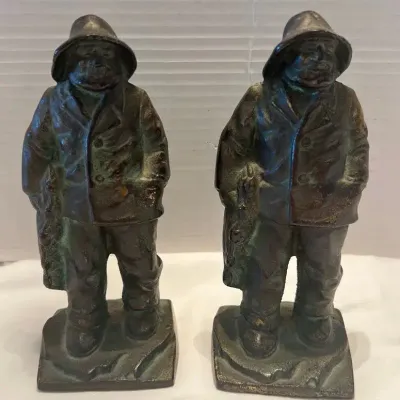 Fisherman Bookends