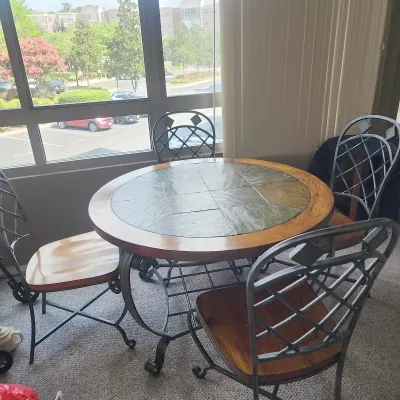 Dining Table And Four Chairs