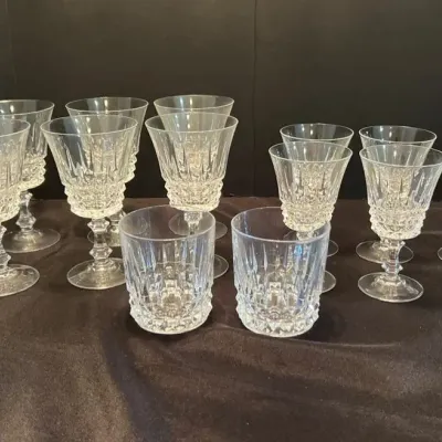 W.M. Dalton French Lead Crystal Glasses