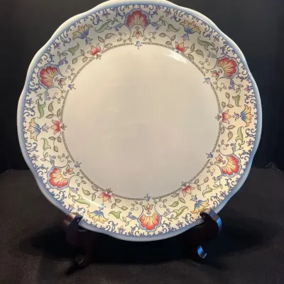 Gien France Marie Louise Cake Plate