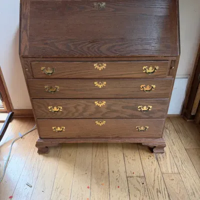 Wooden Secretary Desk