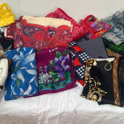 Mystery Lot Of Scarves 