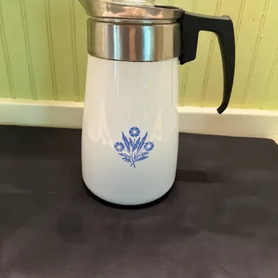 Vintage Corning Wear Coffee Pot