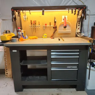 Craftsman Workbench Tools Included