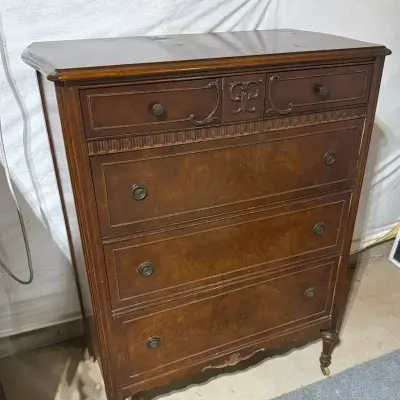 Antique Wooden Chest Of Drawers