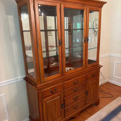 Cochrane Furniture Wooden China Hutch