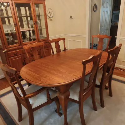 Oak Dining Table And Chairs