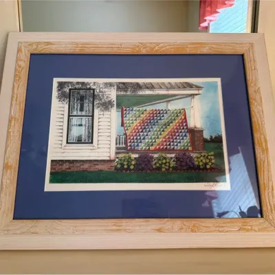 Signed & Framed Watercolor Print