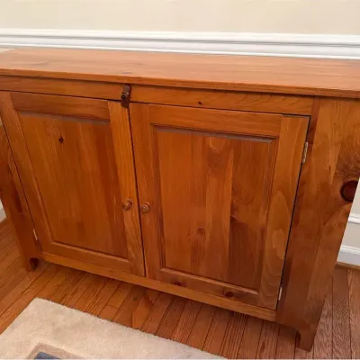 Wooden Console Cabinet