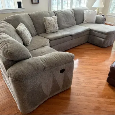 Large La- Z-Boy Sectional Couch