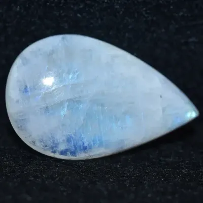 14.1 Carat Natural Unheated Pear Moonstone Cabochon