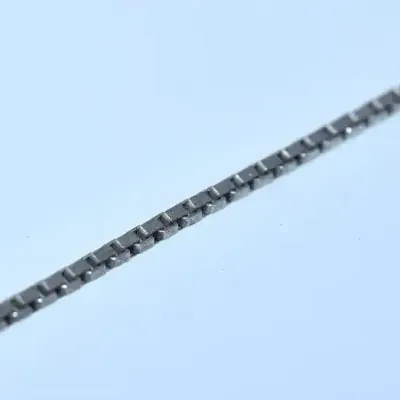 Sterling Silver Box Chain Necklace