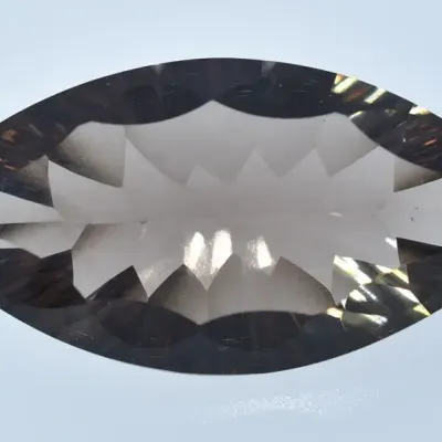 18 Carat Natural Unheated Marquise Smokey Quartz