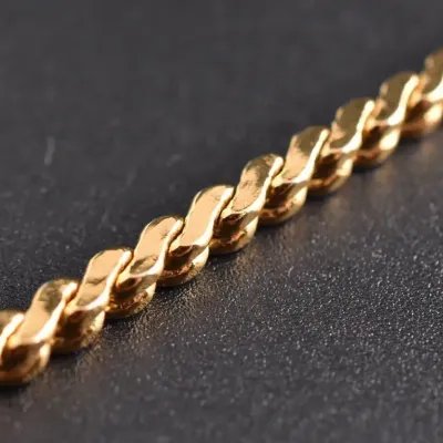 Monet, Vintage Gold-Tone Necklace