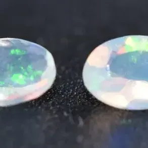 0.5 TCW Natural Unheated Oval Fire Opal Pair