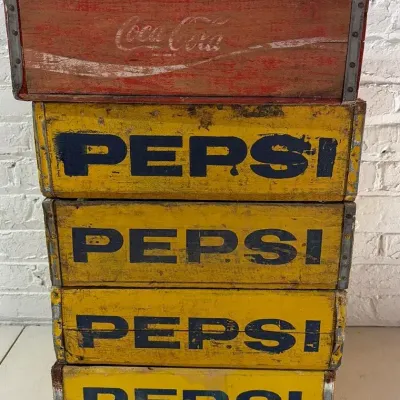 Pepsi And Coke Wooden Crates #2