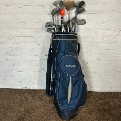 NGC Golf,, Spaulding And Other Golf Clubs W/ Bag