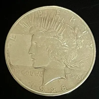 1928-S Peace Silver Dollar 