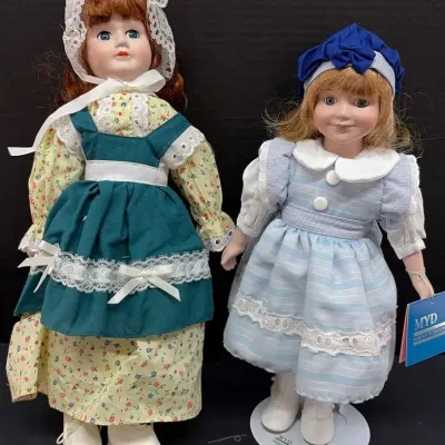 American Heritage Doll And Marian Yu Doll