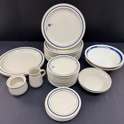 Symmetry Collection “Epoch Blue” Ceramic China
