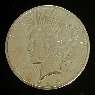 1922-S Peace Silver Dollar
