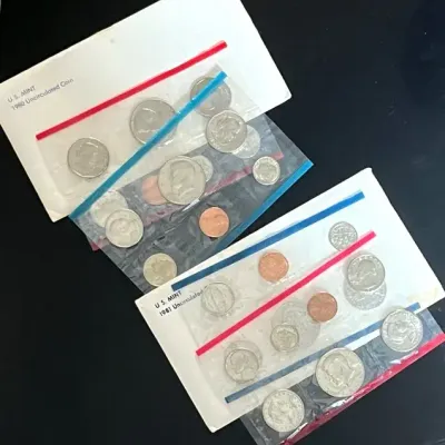 1980 and 1981 U.S. Mint Sets 