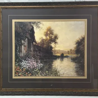“A Summer Evening At Beaumont” Print After Louis Aston Knight