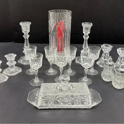 Glassware Decor Assortment
