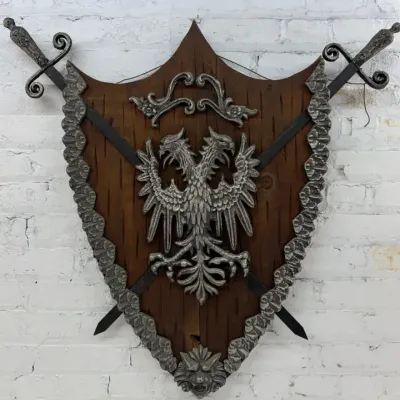 Medieval Style Decorative Wall Plaque 